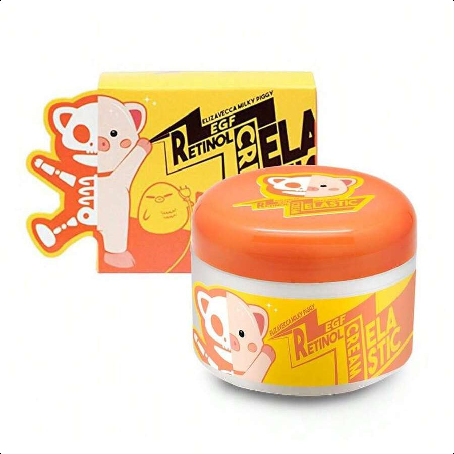 Elizavecca Milky Piggy Retinol Cream 100g/3.53 Fl.Oz. - Retinol Swiftlet Nest Extract (69.9%) |Face Cream |