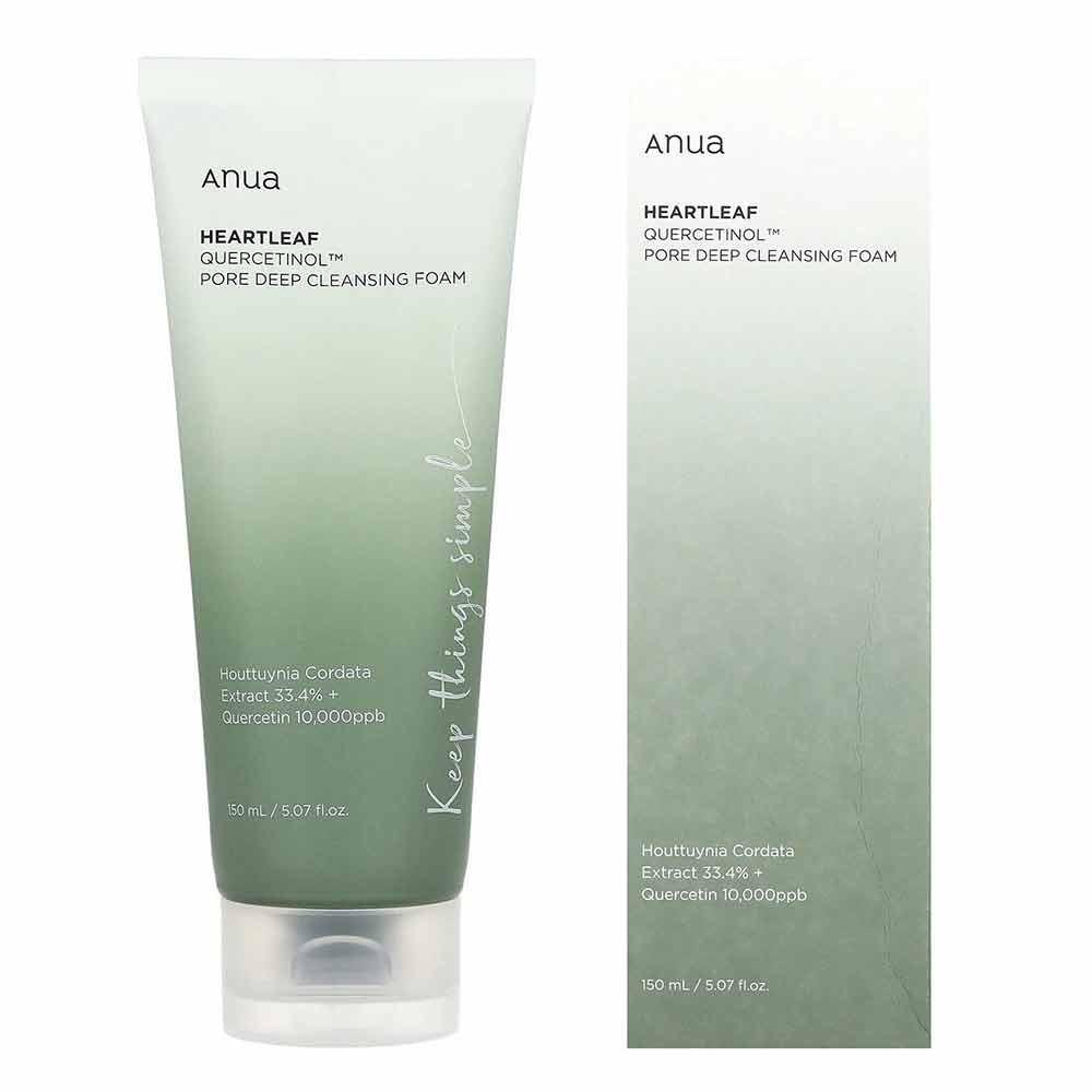 Anua Heartleaf Quercetinol Pore Deep Cleansing Foam 150ml