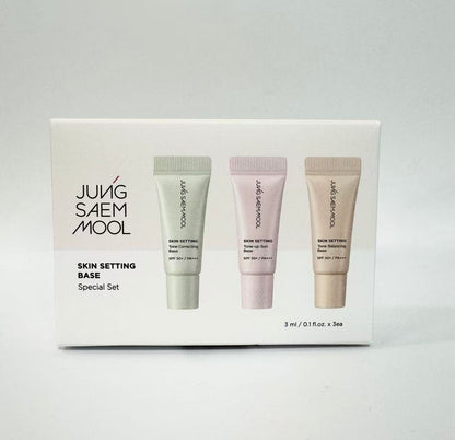 JUNG SAEM MOOL Skin Setting Base 3ml*3 Set