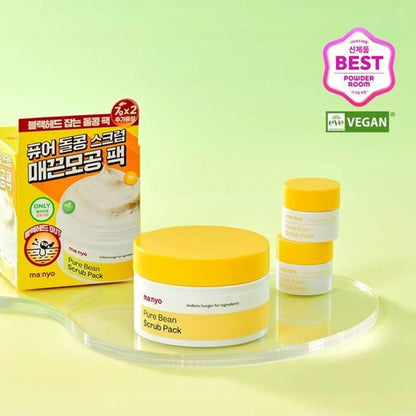 ma:nyo Pure Bean Scrub Pack 100g Set (+7g*2ea)