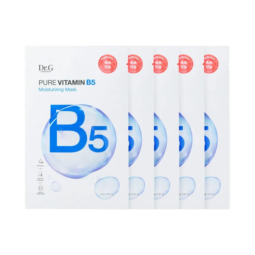 DR. G Vitamin B5 Moisturizing Mask (Fast Penetrating Pure Vitamin Mask) 23g