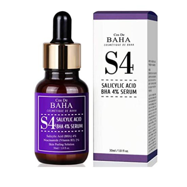 Cos De BAHA S4 Salicylic Acid 4% Serum 30ml (3 Options)