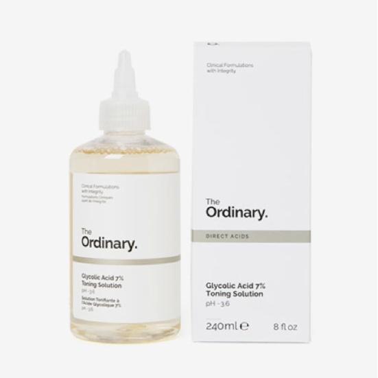 THE ORDINARY Glycolic Acid 7% Toning Solution 240ml - Strong Exfoliating AHA Toner