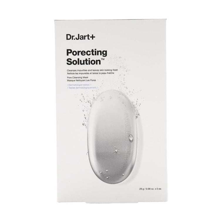 Dr.Jart+ Dermask Ultra Jet Porecting Solution Bubbling Charcoal Masks 5 Sheets*3 Packs