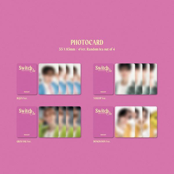 HIGHLIGHT THE 5TH MINI ALBUM [Switch On] (Digipack Ver.) [Random Version]