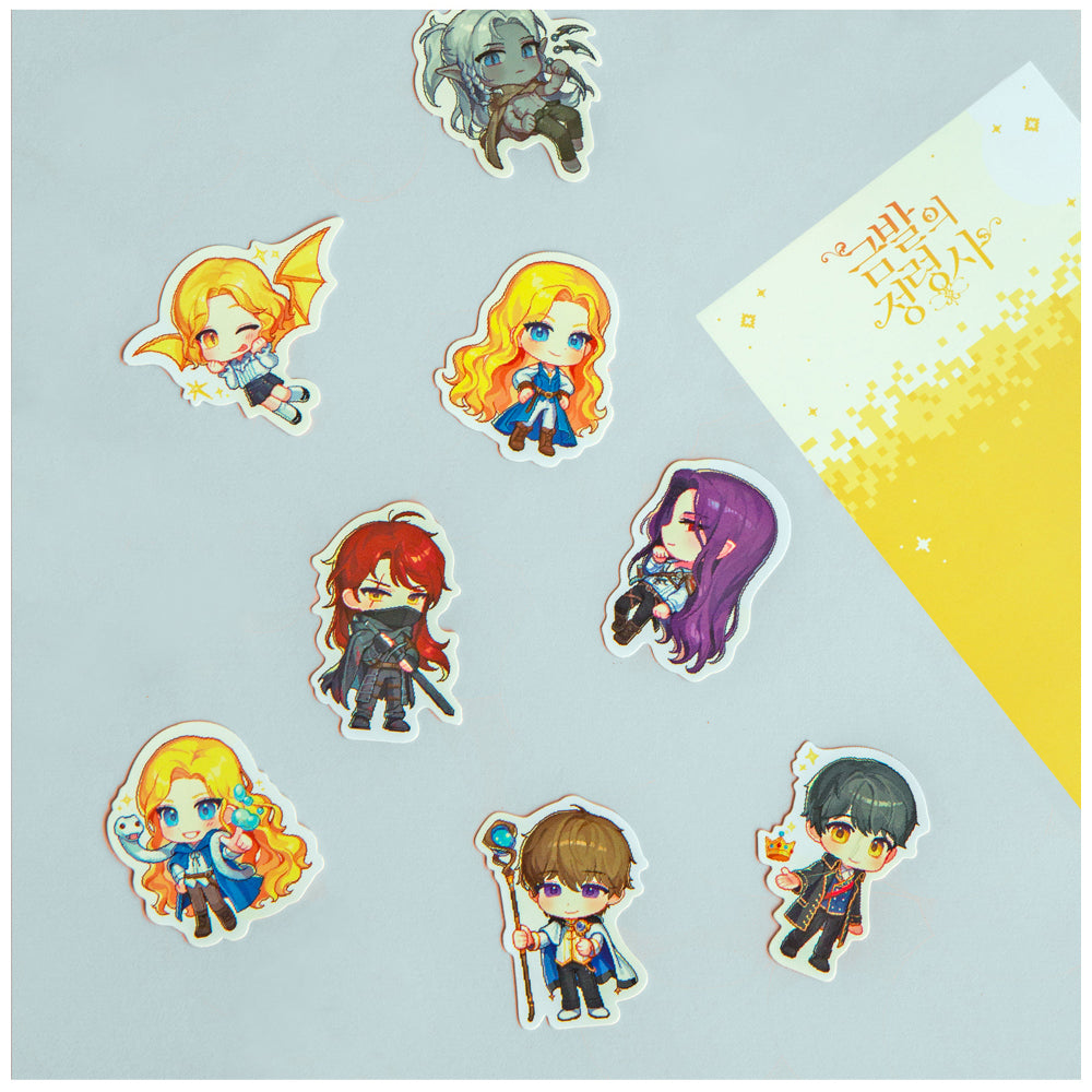 The Golden-Haired Summoner - Removable Stickers Set