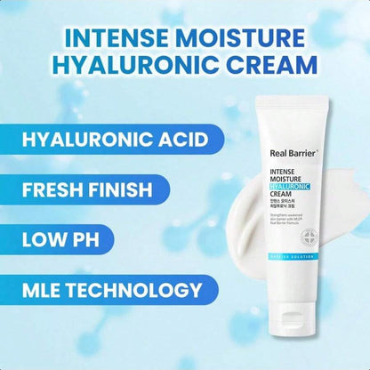 Real Barrier Intense Moisture Hyaluronic Cream 60ml/2.02oz