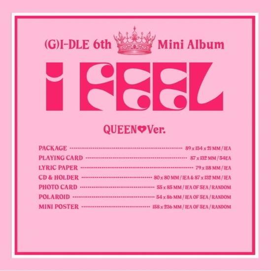 (G)I-DLE - 6thミニアルバム「I FEEL」フォトブックVer.