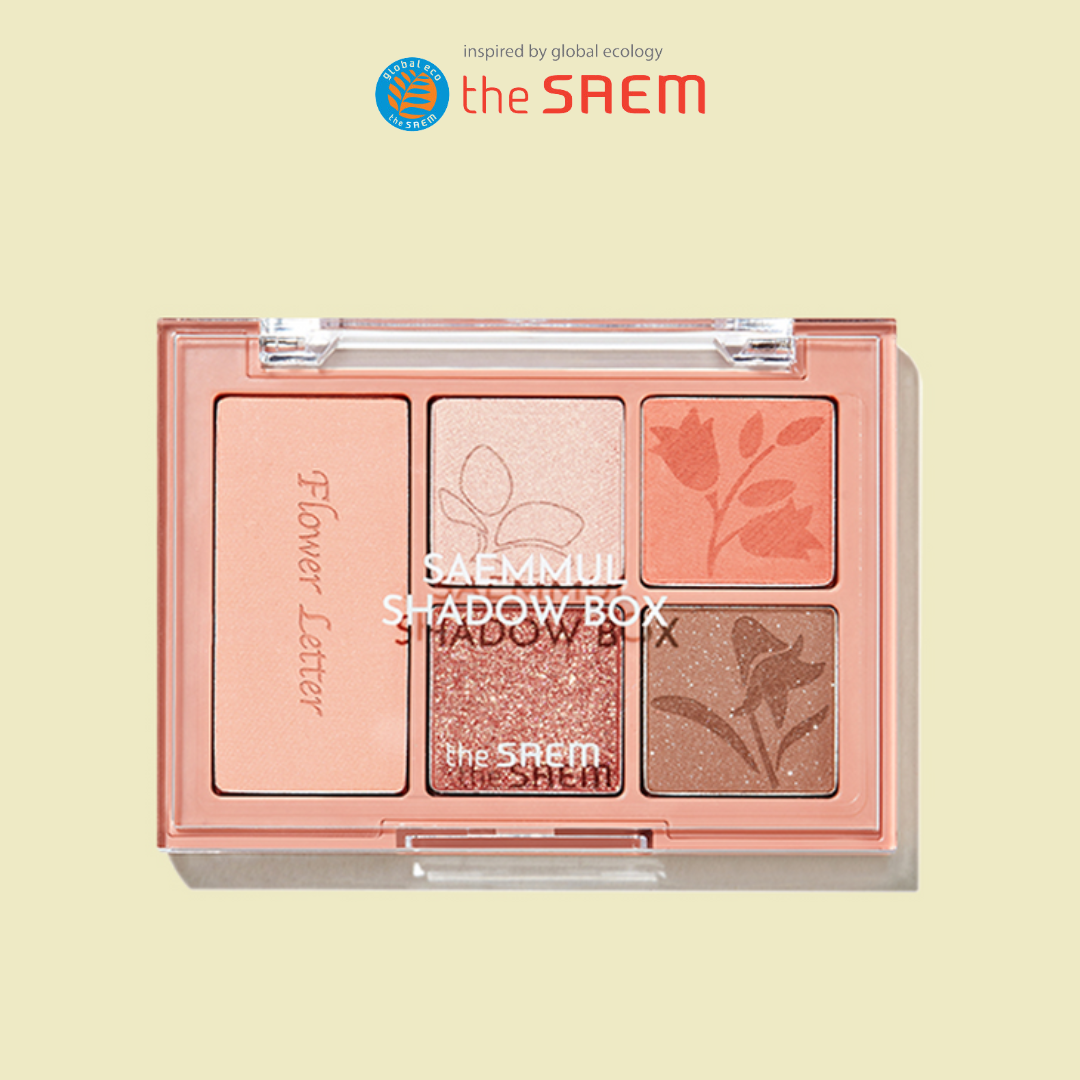 [the SAEM] Saemmul Shadow Box Flower Letter - 4.7g