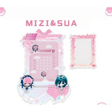2025 Acrylic Calendar Set (MIZI & SUA ver.)-in stock