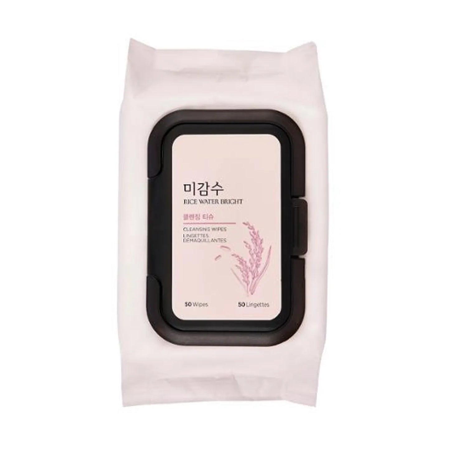 THE FACE SHOP Rice Water Bright Cleansing Wipes 50 Sheets
