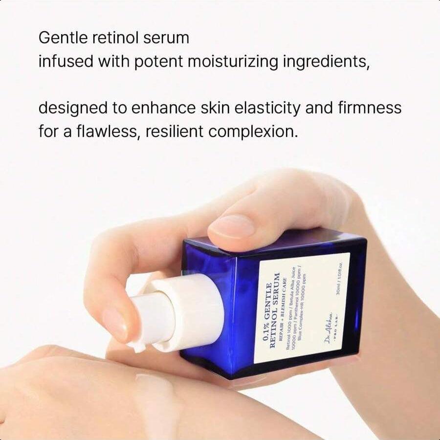 Dr. Althea 0.1 Gentle Retinol Serum - Korean Skincare, 1.01fl.Oz(30ml), Reduce Wrinkles, Fine Lines, & Signs Of Aging, Gentle Skincare For Day & Night