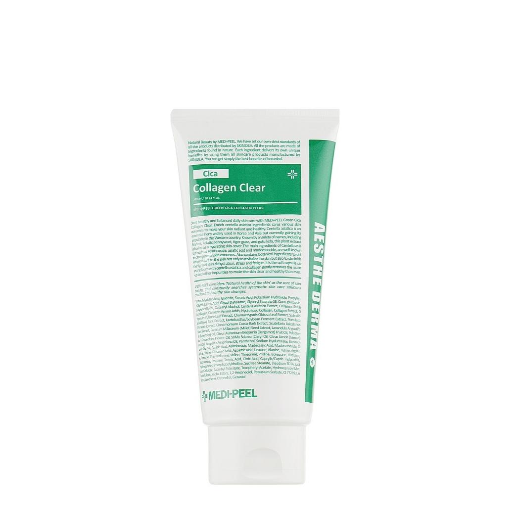 MEDIPEEL Green Cica Collagen Clear 2.0 Foam Cleanser 300ml