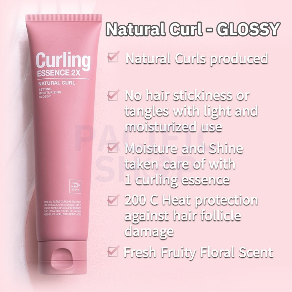 [Mise en scene] RENEWAL Curling Hair Essence 2X 150ml 1ea (Natural Curl, Volume Curl)