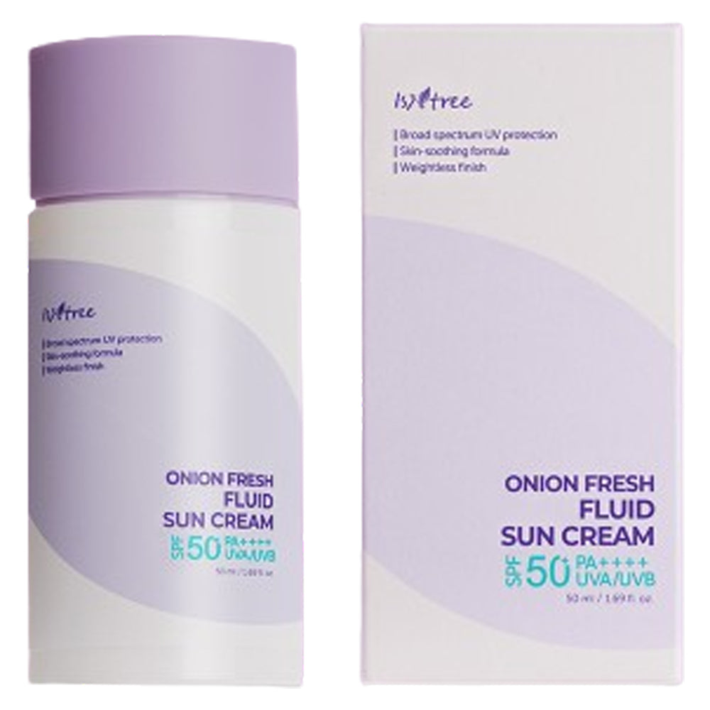 Isntree Onion Fresh Fluid Sun Cream 50ml (SPF50+ PA++++)