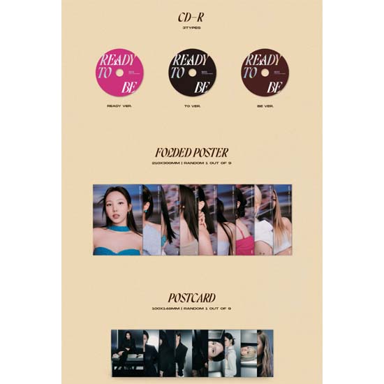 WITHMUU TWICE 12th Mini Album 'READY TO BE'