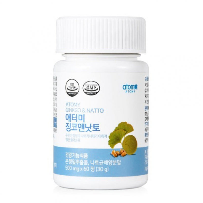 Atomy Ginkgo & Natto 30g (60 tablets)