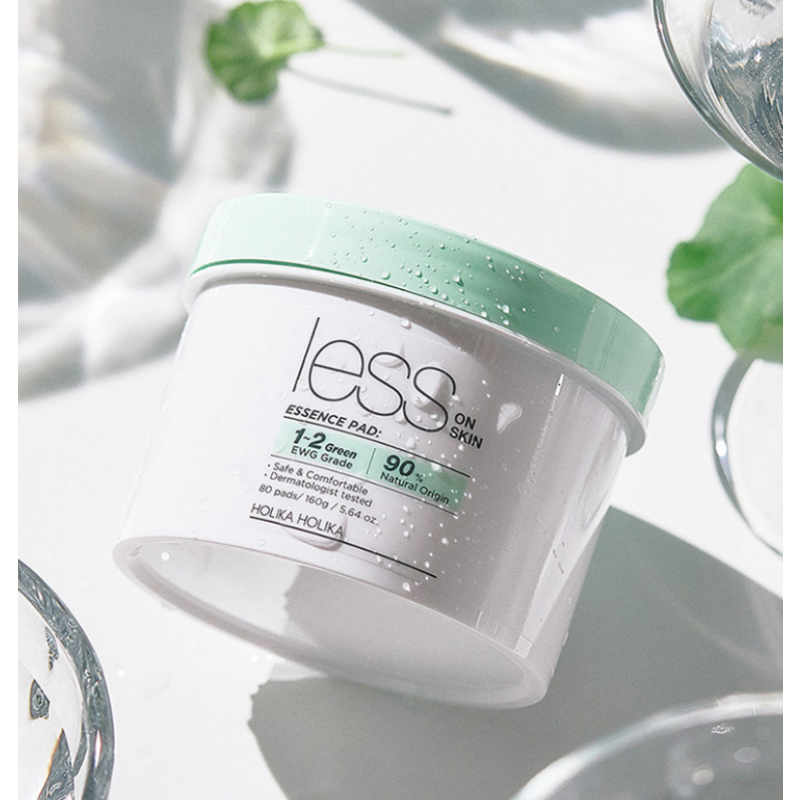 HOLIKA HOLIKA Less On Skin Essence Pad 120PCS 1PCS