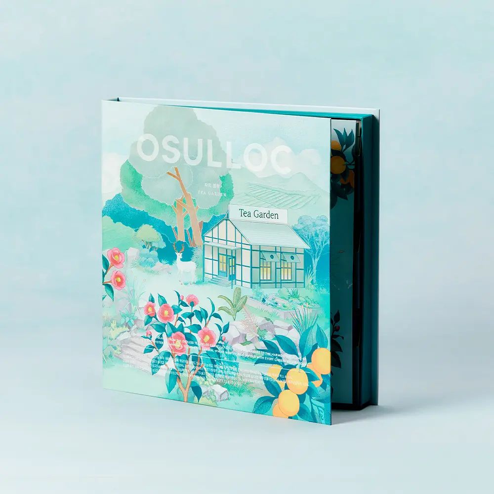 OSULLOC Tea Garden Gift Set, 9 Assorted Jeju Tea Bags