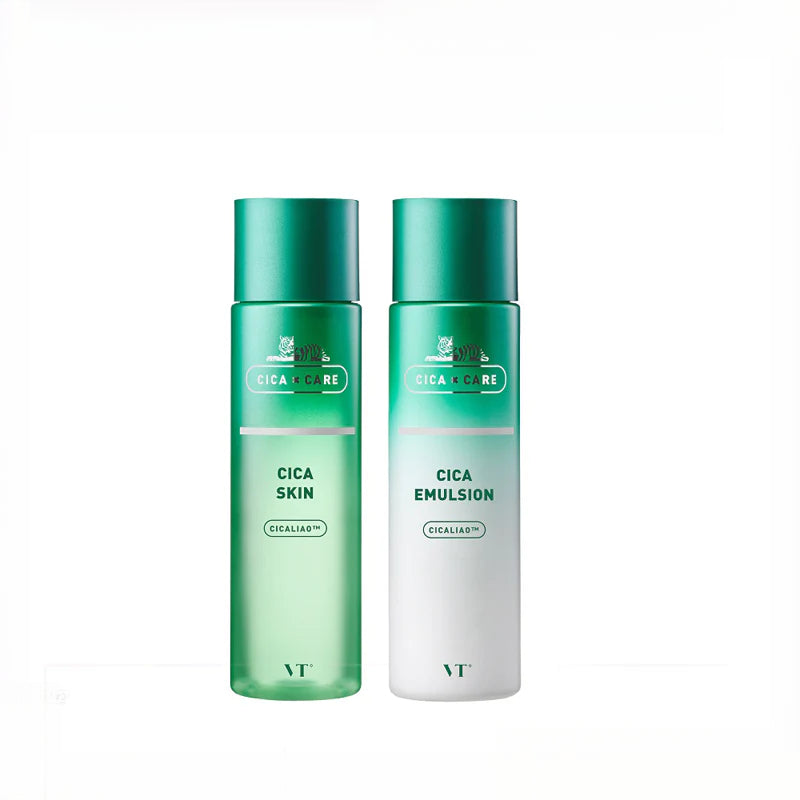 VT COSMETICS VT CICA スキンケアセット トナー 200ml + エマルジョン 200ml