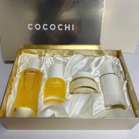 COCOCHI AGINLOOP 4‑Piece Skin Care Set (Toner + Emulsion + Serum + Cream)