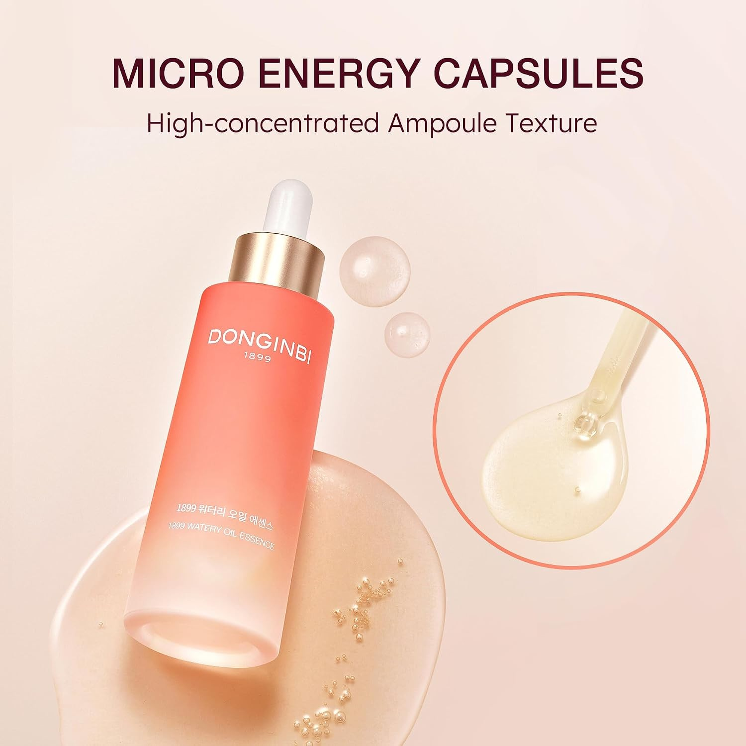 Donginbi Red Ginseng 1899 Watery Oil Essence - Glowing Face Oil 30ml