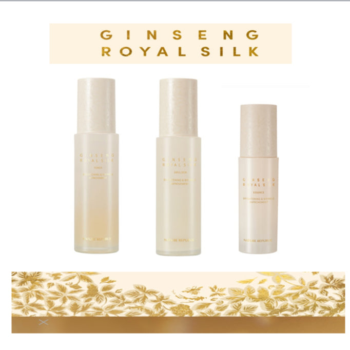 [NATURE REPUBLIC] Ginseng Royal Silk Toner/ Emulsion/Essence