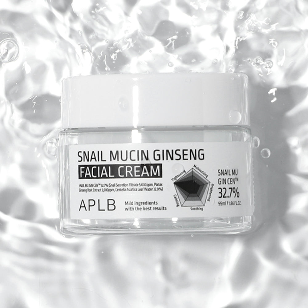 APLB Snail Mucin Ginseng Facial Cream 55ml