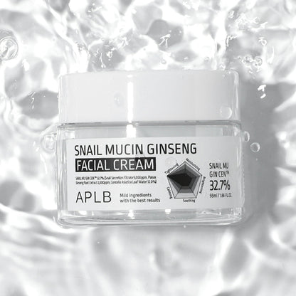 APLB Snail Mucin Ginseng Facial Cream 55ml