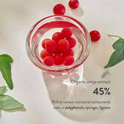 sioris Drops Of Omija Calming Ampoule 35ml/1.1 Oz 45% Organic Omija & 5% Kombucha, Calming