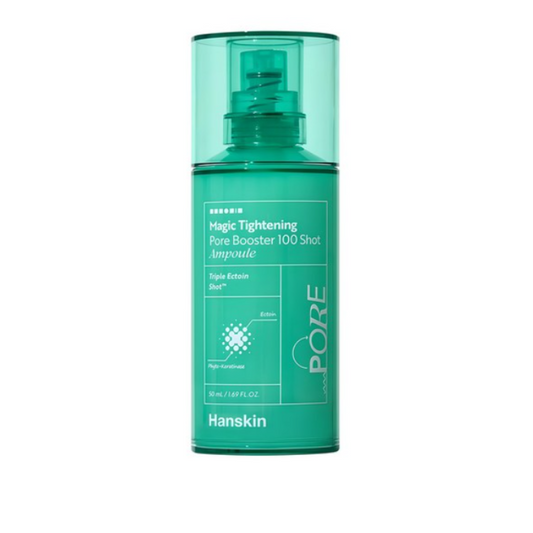 Hanskin magic tightening pore booster 100 shot ampoule 50ml