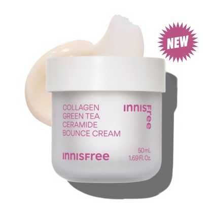Innisfree Collagen Green Tea Ceramide Bounce Cream 50ml