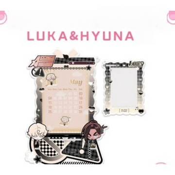 2025 Acrylic Calendar Set (LUKA & HYUNA ver.)-in stock