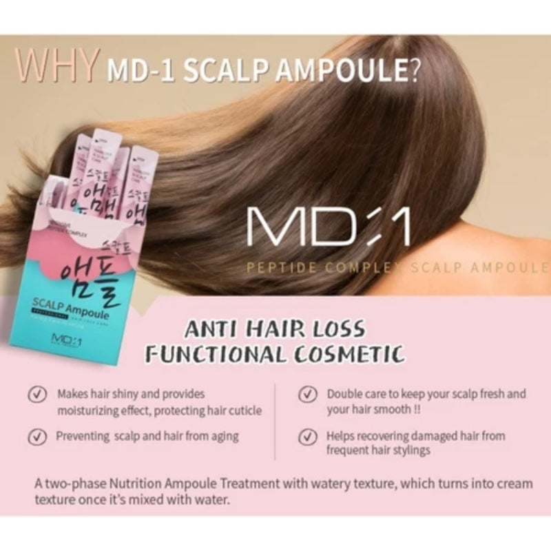MD：1 Peptide Complex Scalp Ampoule 10ml 20pc