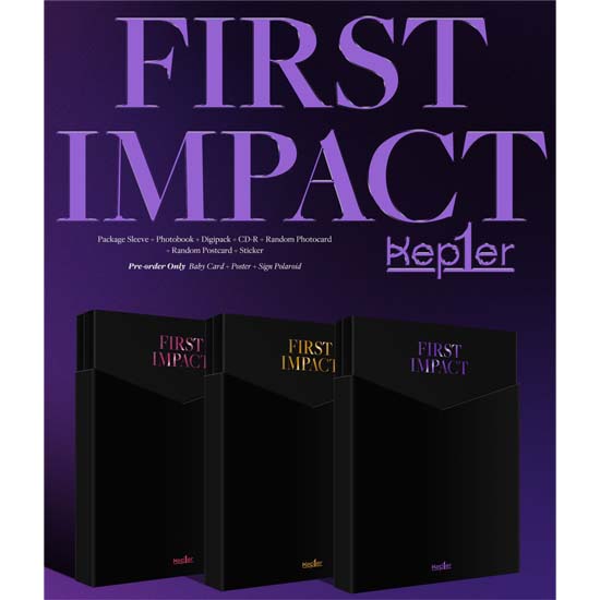 Kep1er FIRST IMPACT / 1ST MINI ALBUM