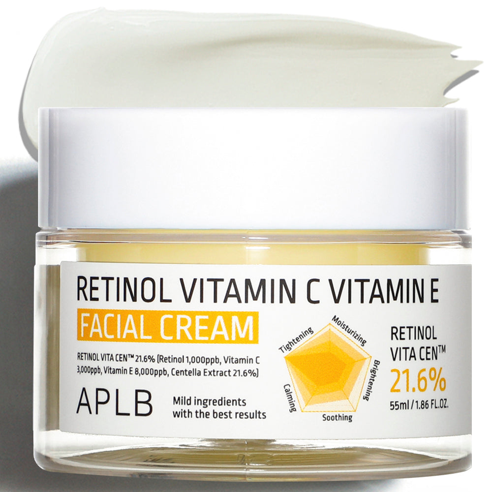 APLB Retinol Vitamin C Vitamin E Facial Cream 55ml