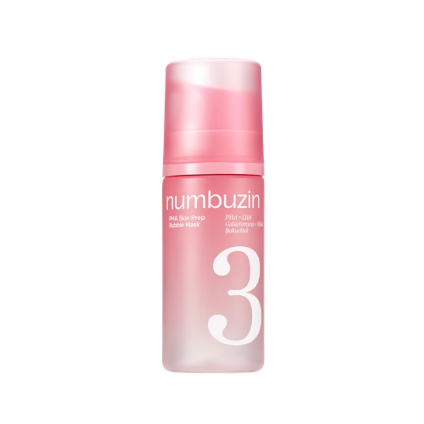 Numbuzin No.3 Smooth Texture PHA Prep Bubble Pack 90ml