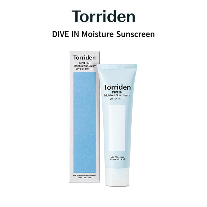 [100% Original] Torriden Dive In Watery Moisture Sunscreen 60ml- Light Weight Texture With Intense Hydration, Moisturizing, UV Protection SPF50+ PA++++