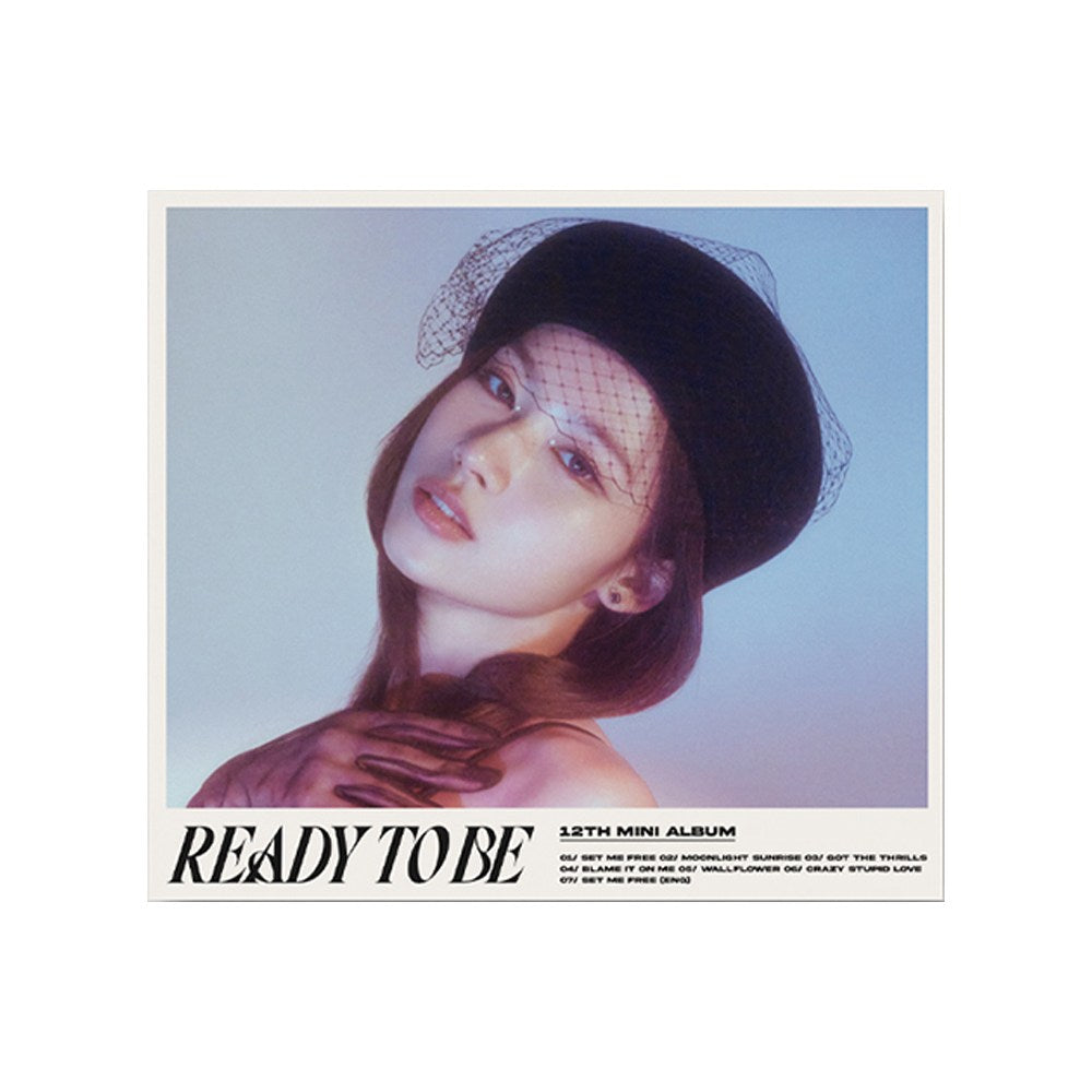 WITHMUU TWICE 12thミニアルバム「READY TO BE」(デジパックVer.)