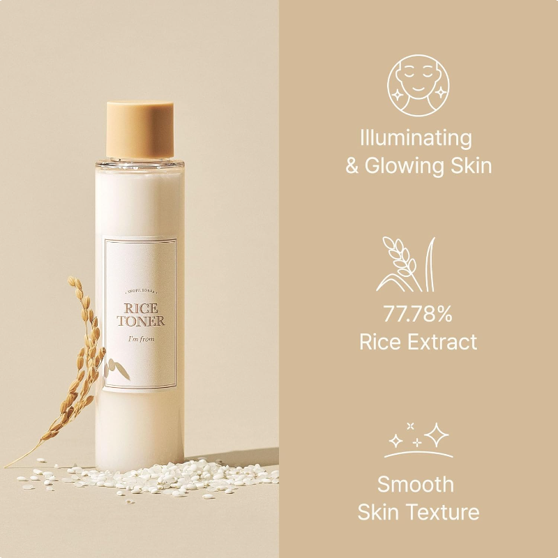I'm from Rice Toner, Milky Toner for Glowing Skin150ml