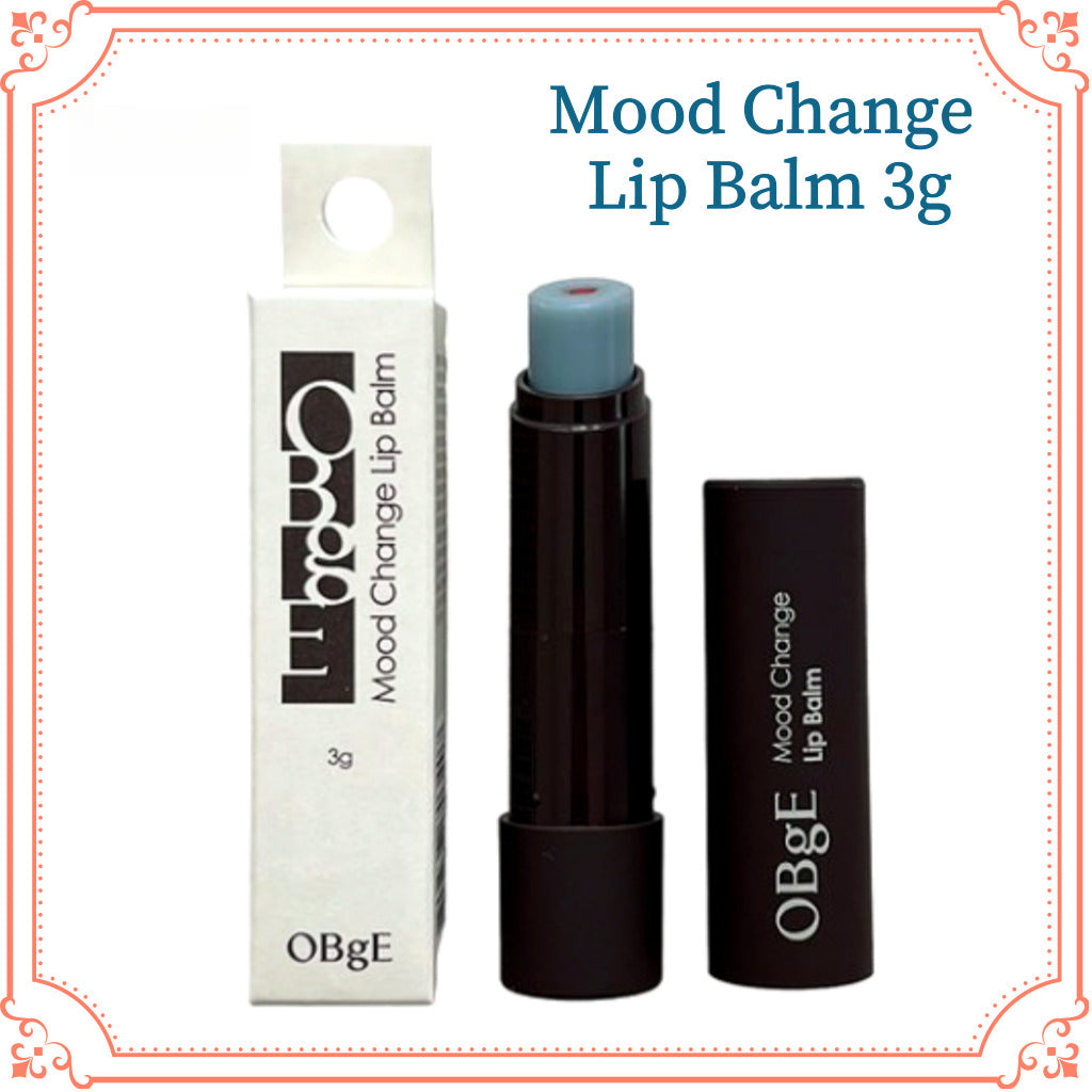 OBgE men's mood change lip balm 3g/moisturizing lip balm/ Moisture retention for a long time/blueberry scent