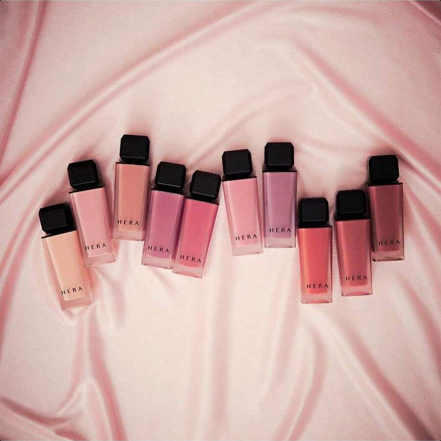 Hera Sensual Powder Matte Liquid Lipstick #169 SEOUL CHERRY | Nourishing And Long-Lasting, Smooth & Soft Velvet Finish, Korean Lip Makeup, 0.17 Oz. (5g)