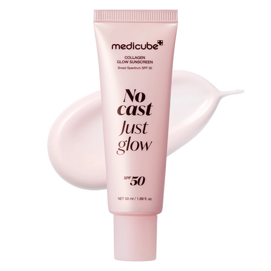 medicube No Cast Just Glow Collagen Glow Sun Cream SPF50 PA+++ 50ml
