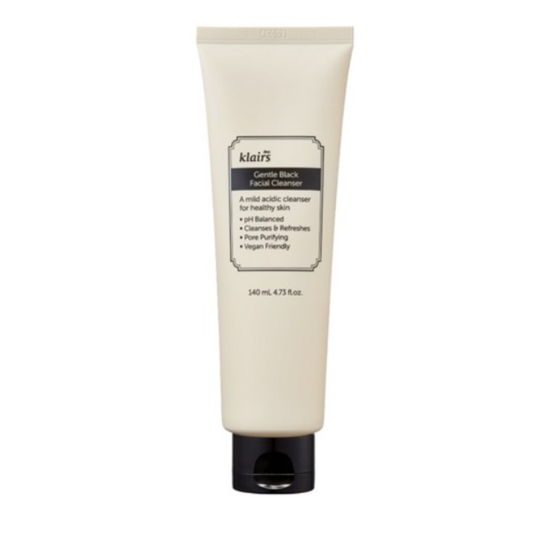 Dear, Klairs Gentle Black Facial Cleanser, 4.73 Fl Oz 140ml