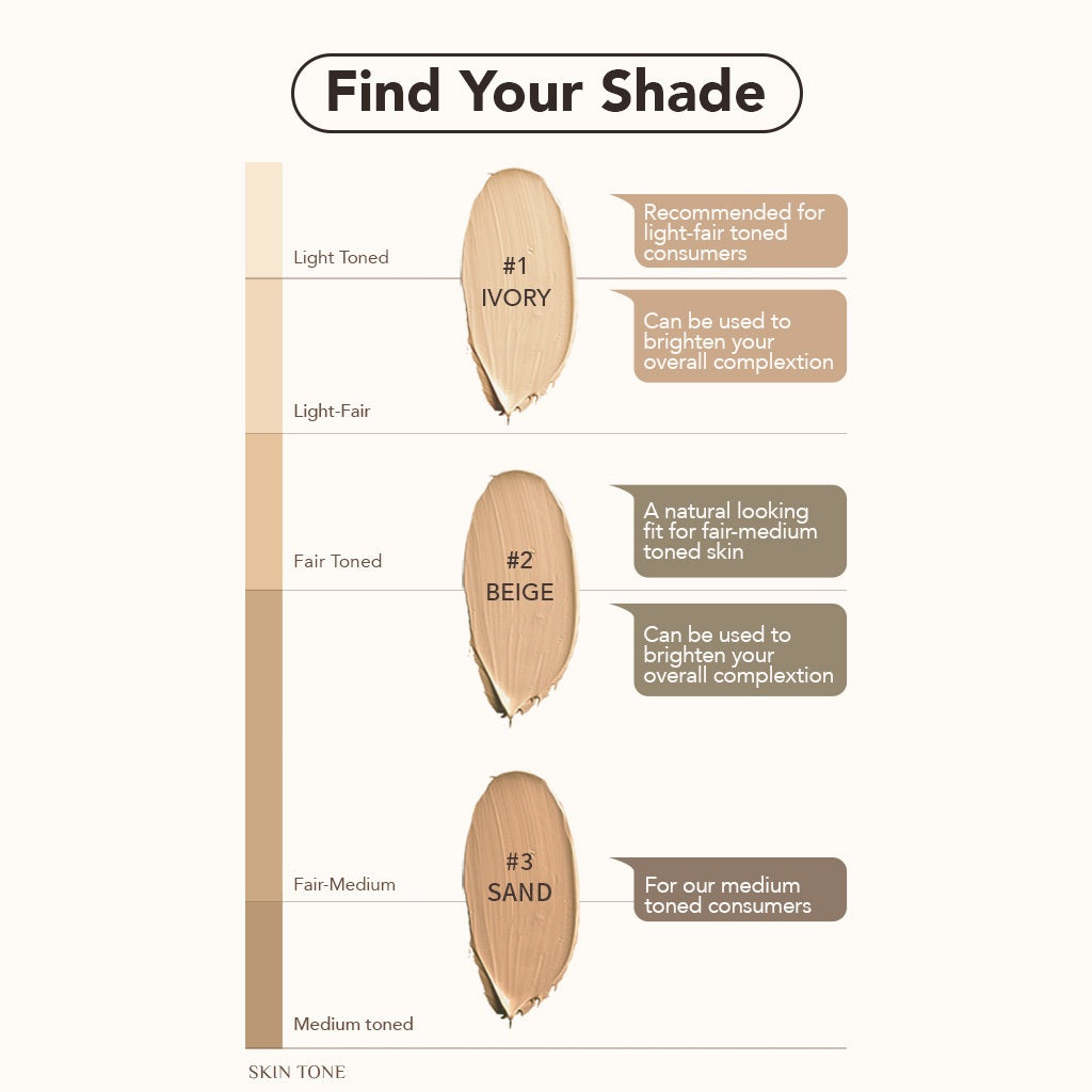 [OBgE] Natural Cover Foundation SPF50+ PA++++ 13g, 2 shades