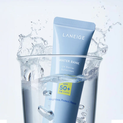 LANEIGE Water Bank UV Barrier Sunscreen 50ml Set (+25ml)