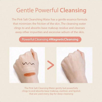 Blithe Anti Polluaging Cleansing Water With Himalayan Pink Salt - Water Based Cleanser Korean,Make Up Removers 8.4 Fl Oz