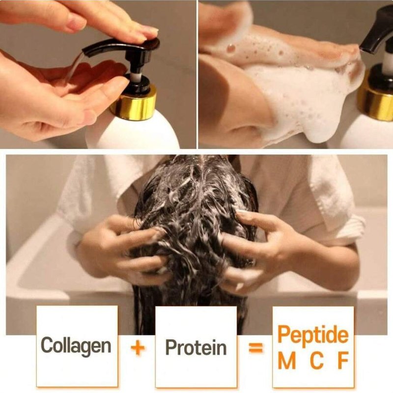 Elizavecca CER-100 Collagen Coating Hair A+ Muscle Shampoo, 16.9 Fl Oz 500ml