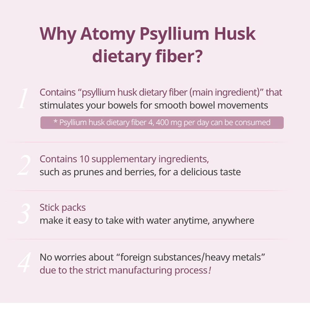 Atomy Psyllium Husk 4.6g * 45stick