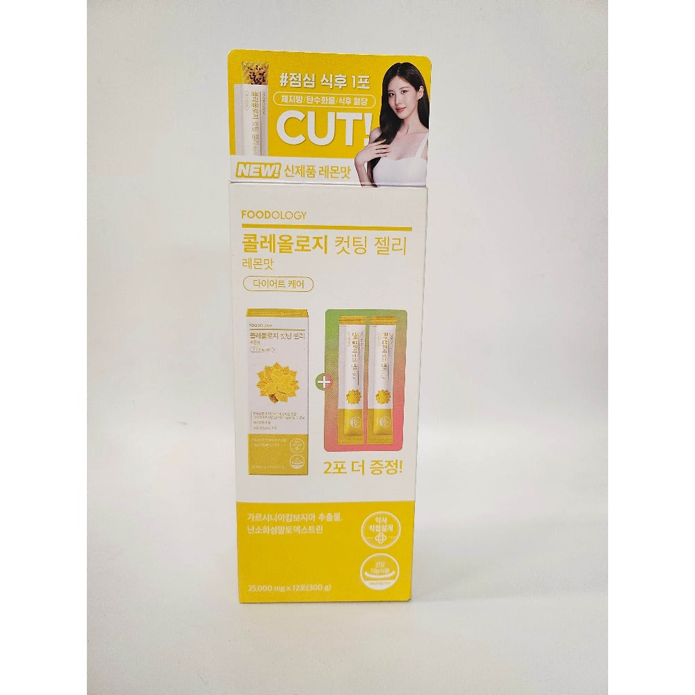 FOODOLOGY Coleology Cutting Jelly Lemon 12Sticks